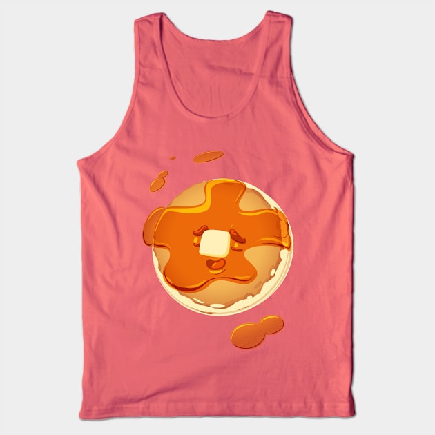 Tasty Pancake Tank Top by Niall Byrne